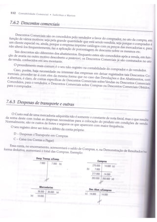 Capítulo 7 - Operações com mercadorias - marion e iudícibus