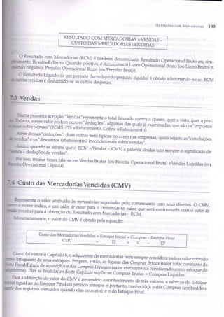 Capítulo 7 - Operações com mercadorias - marion e iudícibus