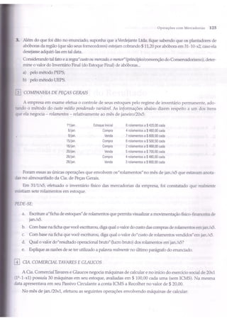Capítulo 7 - Operações com mercadorias - marion e iudícibus