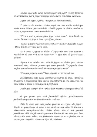 Capitulo dois - Meu Eu Vampiro