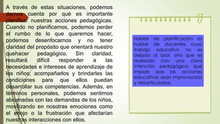 CAPÍTULO III ORIENTACIONES PARA PLANIFICAR EL PROCESO DE ENSEÑANZA ...