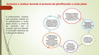 CAPÍTULO III ORIENTACIONES PARA PLANIFICAR EL PROCESO DE ENSEÑANZA ...