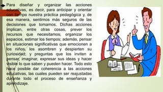 CAPÍTULO III ORIENTACIONES PARA PLANIFICAR EL PROCESO DE ENSEÑANZA ...