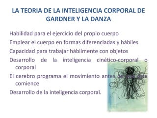 CONSIDERACIONES NECESARIAS EN LA CONSTRUCCION DE UNA DIDACTICA DE LA DANZALas experiencias de movimiento con las cuales llegan los alumnos a las clasesEl estilo de aprendizajeLas aptitudes y actitudes