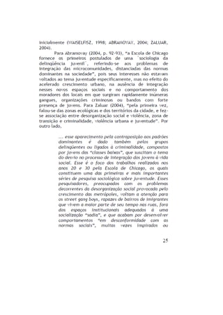 Capítulo violência nas escolas