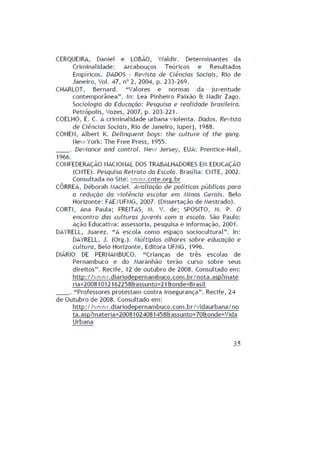 Capítulo violência nas escolas