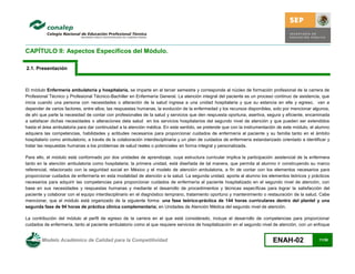 Modelo Académico de Calidad para la Competitividad en Enfermería ...