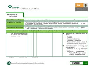 Modelo Académico de Calidad para la Competitividad en Enfermería ...
