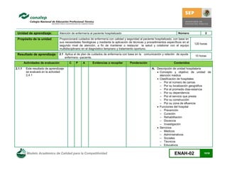 Modelo Académico de Calidad para la Competitividad en Enfermería ...