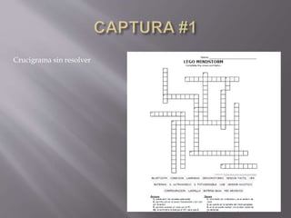 Crucigrama sin resolver
 