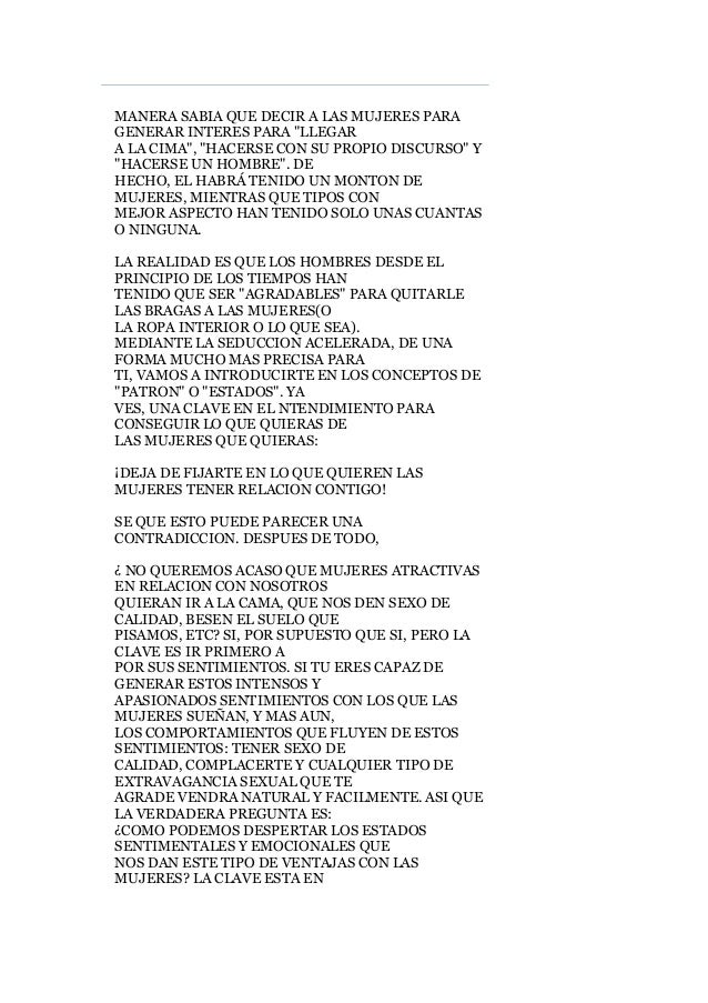Lista De Palabras Sucias Para Exitar A Un Hombre Mayoria Lista