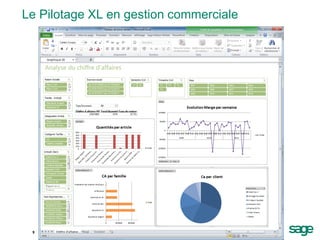Le Pilotage XL en gestion commerciale
9