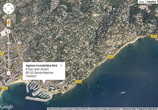 Sainte Maxime Plan Google Map