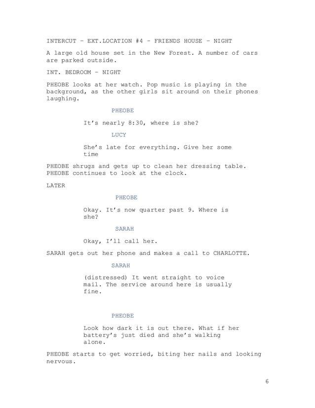 DRAFT 1 SCRIPT | PDF