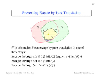 Capturing a Convex Object with Three Discs