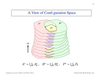 Capturing a Convex Object with Three Discs