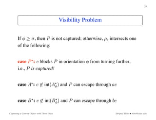 Capturing a Convex Object with Three Discs