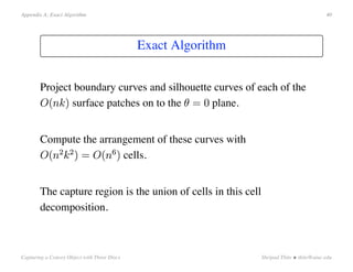 Capturing a Convex Object with Three Discs