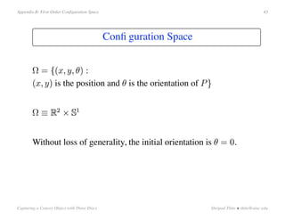 Capturing a Convex Object with Three Discs