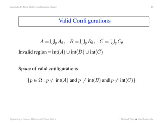 Capturing a Convex Object with Three Discs