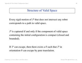 Capturing a Convex Object with Three Discs