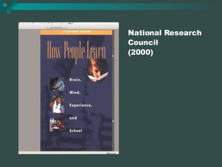 National Research Council (2000) National Research Council  (2000) 