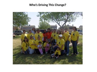 Who’s Driving This Change?
 