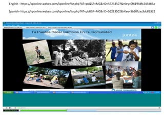 English - https://kponline.webex.com/kponline/lsr.php?AT=pb&SP=MC&rID=55233507&rKey=0f6194dfc245db5a
Spanish- https://kponline.webex.com/kponline/lsr.php?AT=pb&SP=MC&rID=56213502&rKey=5b90fdac9dc85332
 