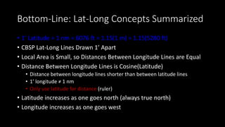 Capturing Lat Long Coordinates at CBSP | PPTX