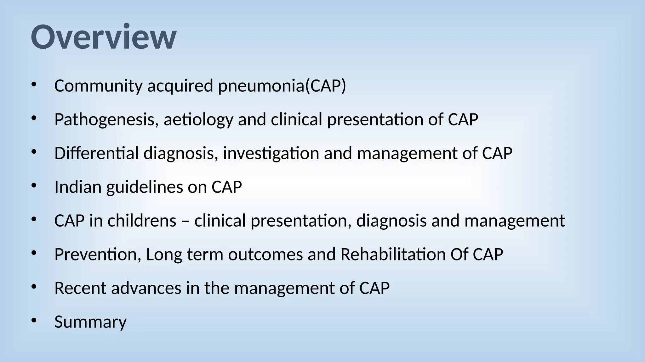 Community acquired pneumonia_Overview 1.00.pptx