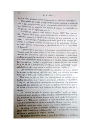 Cap vi. critica al lamarckismo