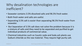 Capz desalination pdf | PPT