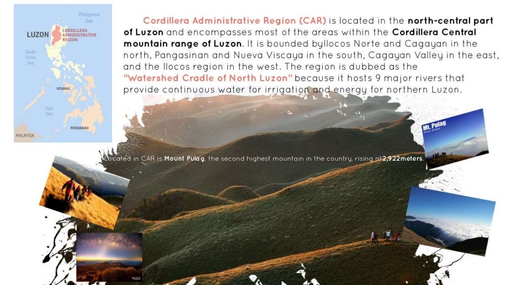 The Cordillera Administrative Region