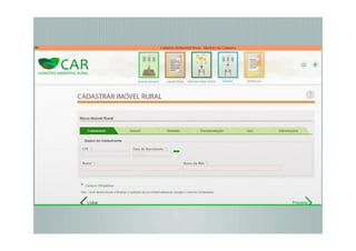 CAR - Cadastro Ambiental Rural