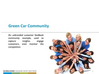 Car Community Example PPT
