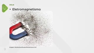 AULA
9
y Eletromagnetismo
Imagem: ShutterStockStudio/Shutterstock.com
 