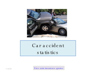 Car accident statistics 05/28/09 Free auto insurance quotes 