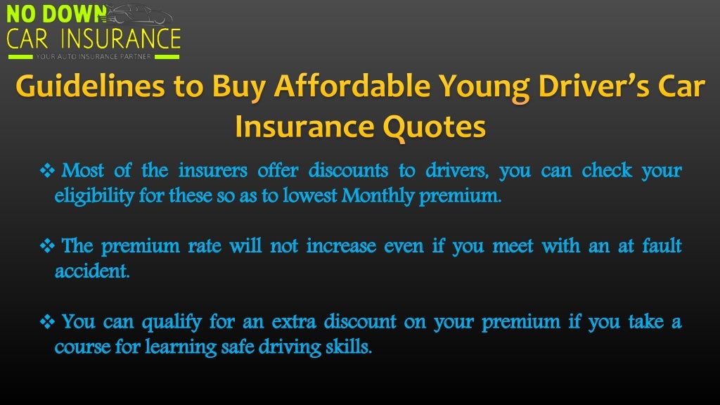 Best Car Insurance Policy for Young Drivers