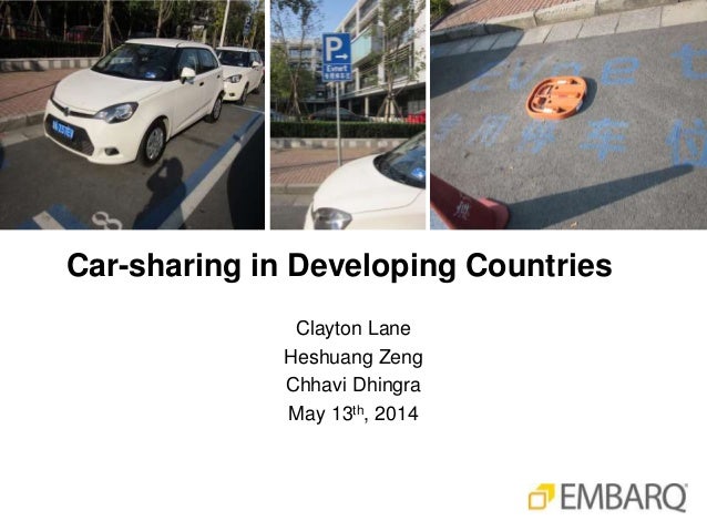 Car-sharing in developing countries