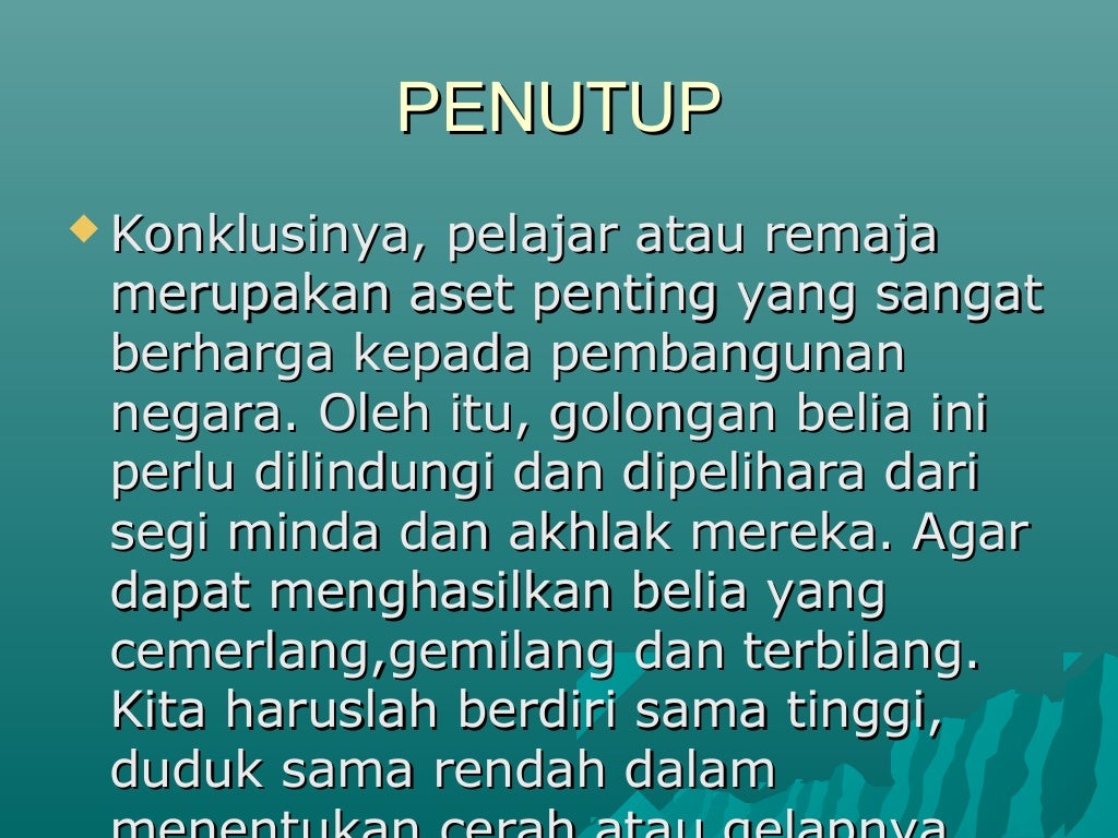 Cara cara menangani isu remaja lari dari rumah