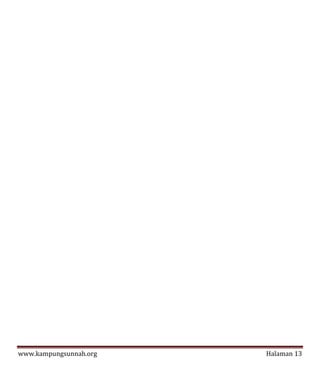 www.kampungsunnah.org   Halaman 13
 