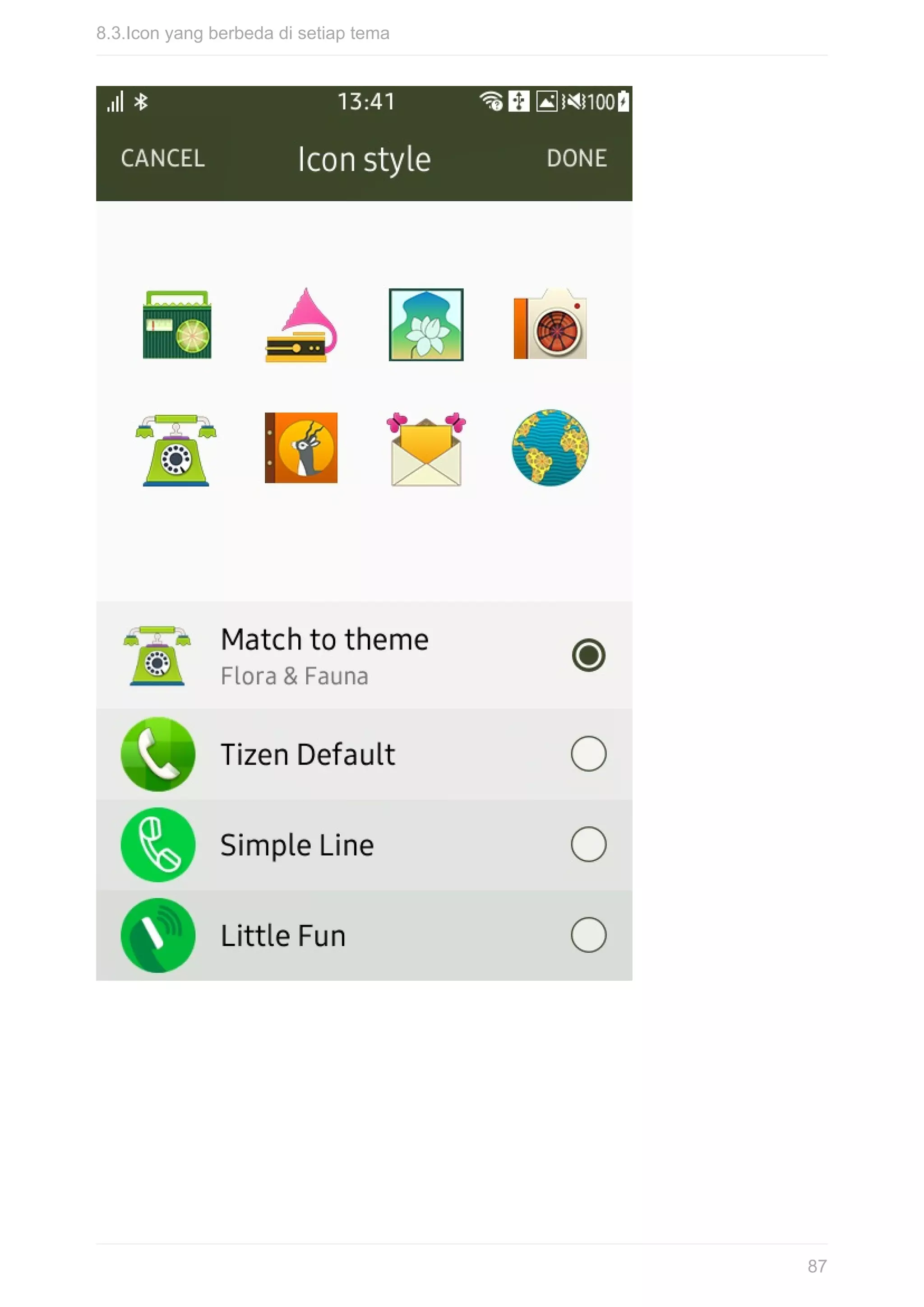 8.3.Icon	yang	berbeda	di	setiap	tema
87
 