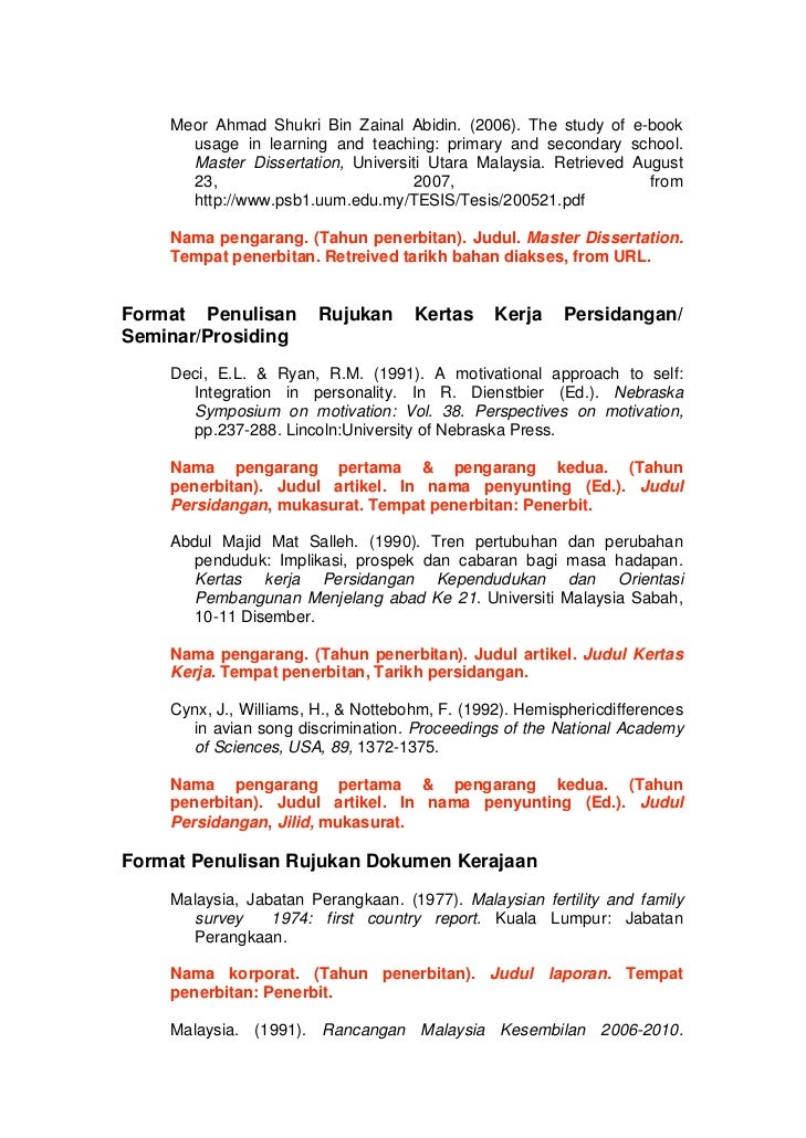 Apa Style Bagi Rujukan Surat Khabar