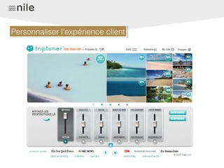 Personnaliser l’expérience clientPersonnaliser l’expérience client
 