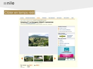 Cibler en temps réèlCibler en temps réèl
 