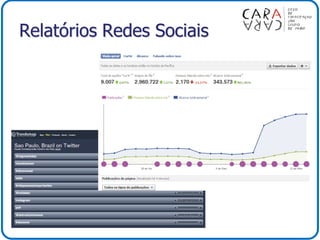 Relatórios Redes Sociais
 