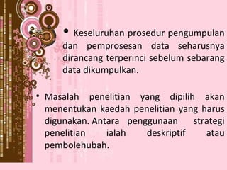 cara membuat analisis data soal selidik