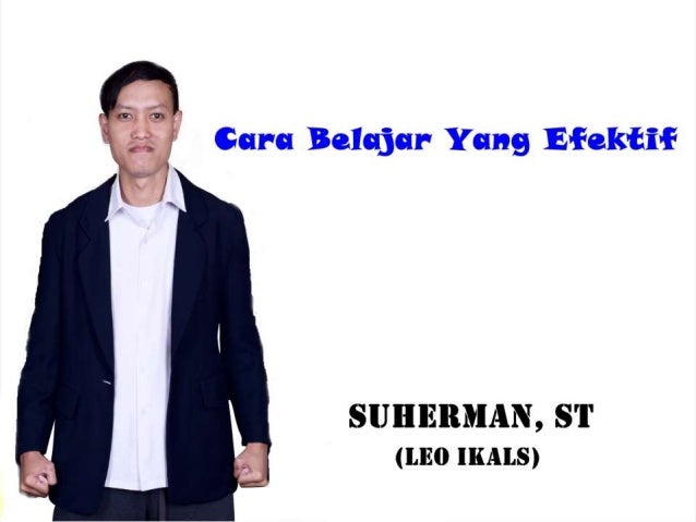 Cara belajar yang efektif