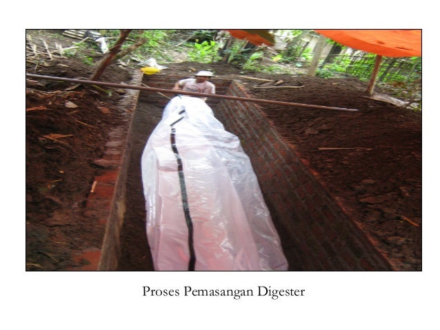 Cara buat biogas plastik