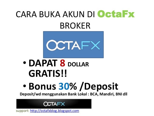 Cara menggunakan octafx